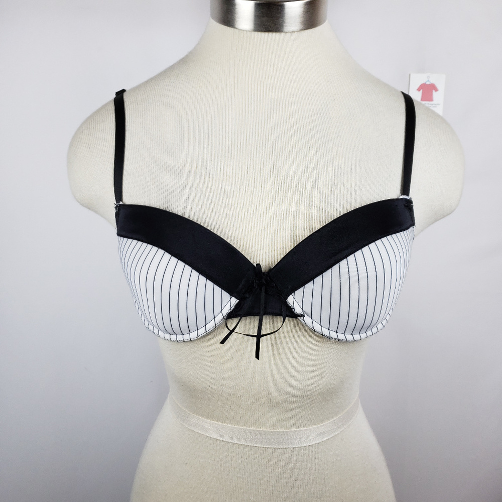 Joel Womens Underwire Demi Bra Sz 34C Adjustable